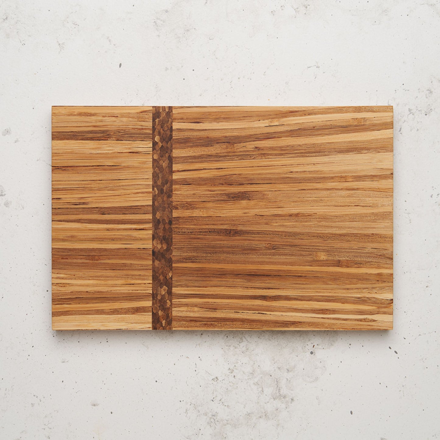 Overhead view of the small gather and graze serving board
