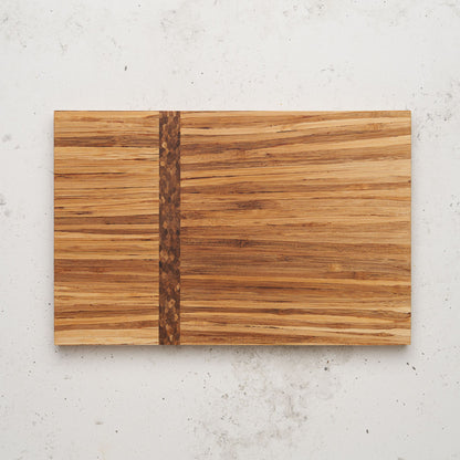 Overhead view of the small gather and graze serving board