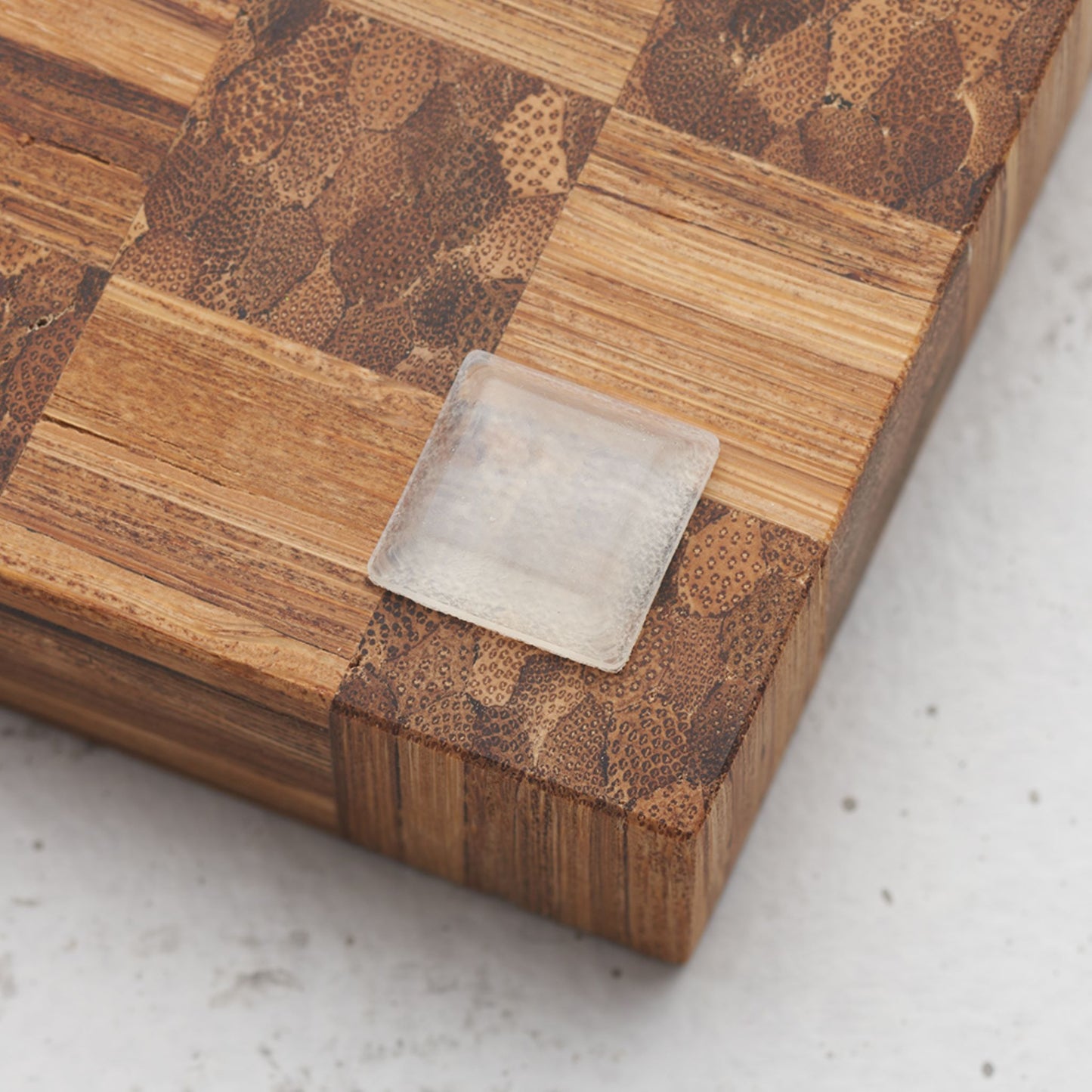 close up of board footer