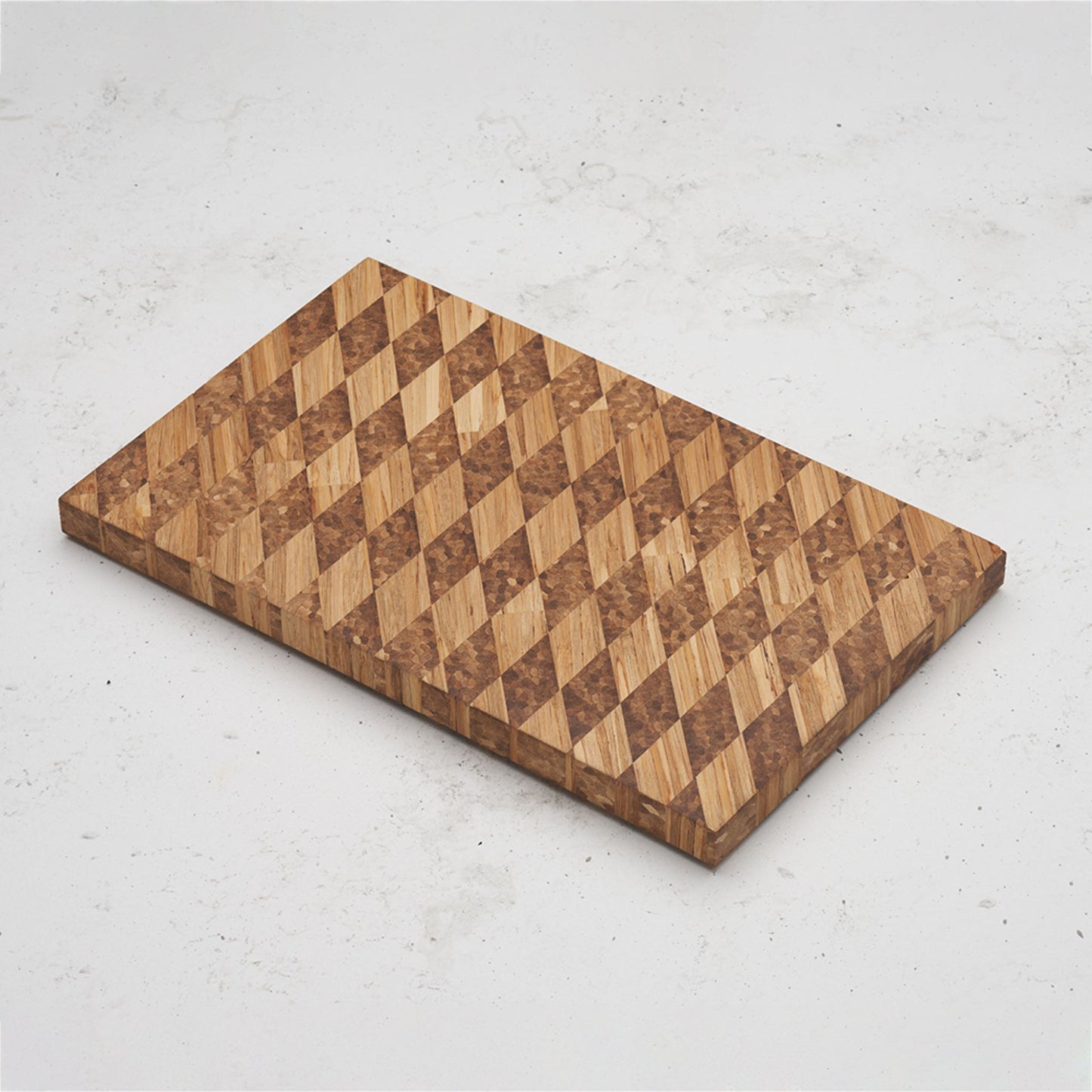 Overhead view of the multi grain bread board